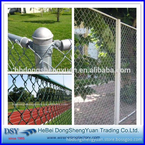 Factory Price Good Quality Worth Buying Galvanized Chain Link Fence Panels